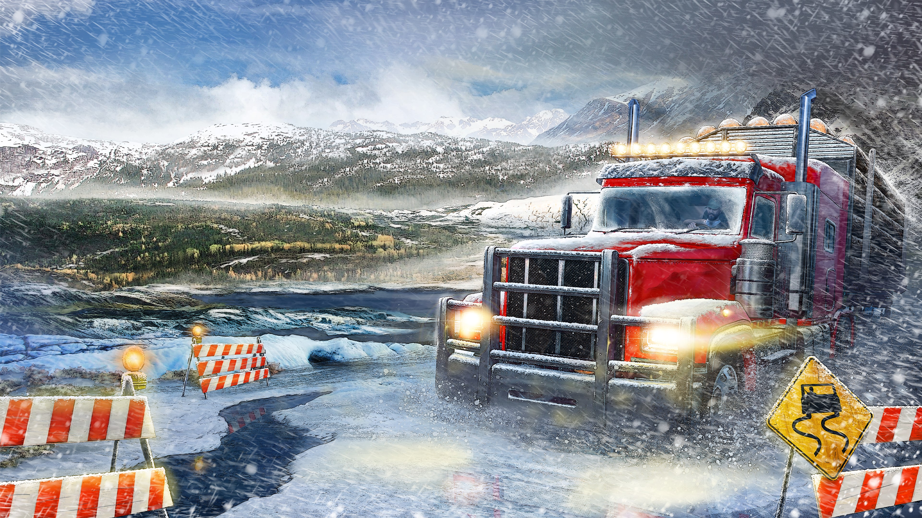 Alaskan Road Truckers: Highway Edition (Simplified Chinese, English, Japanese)
