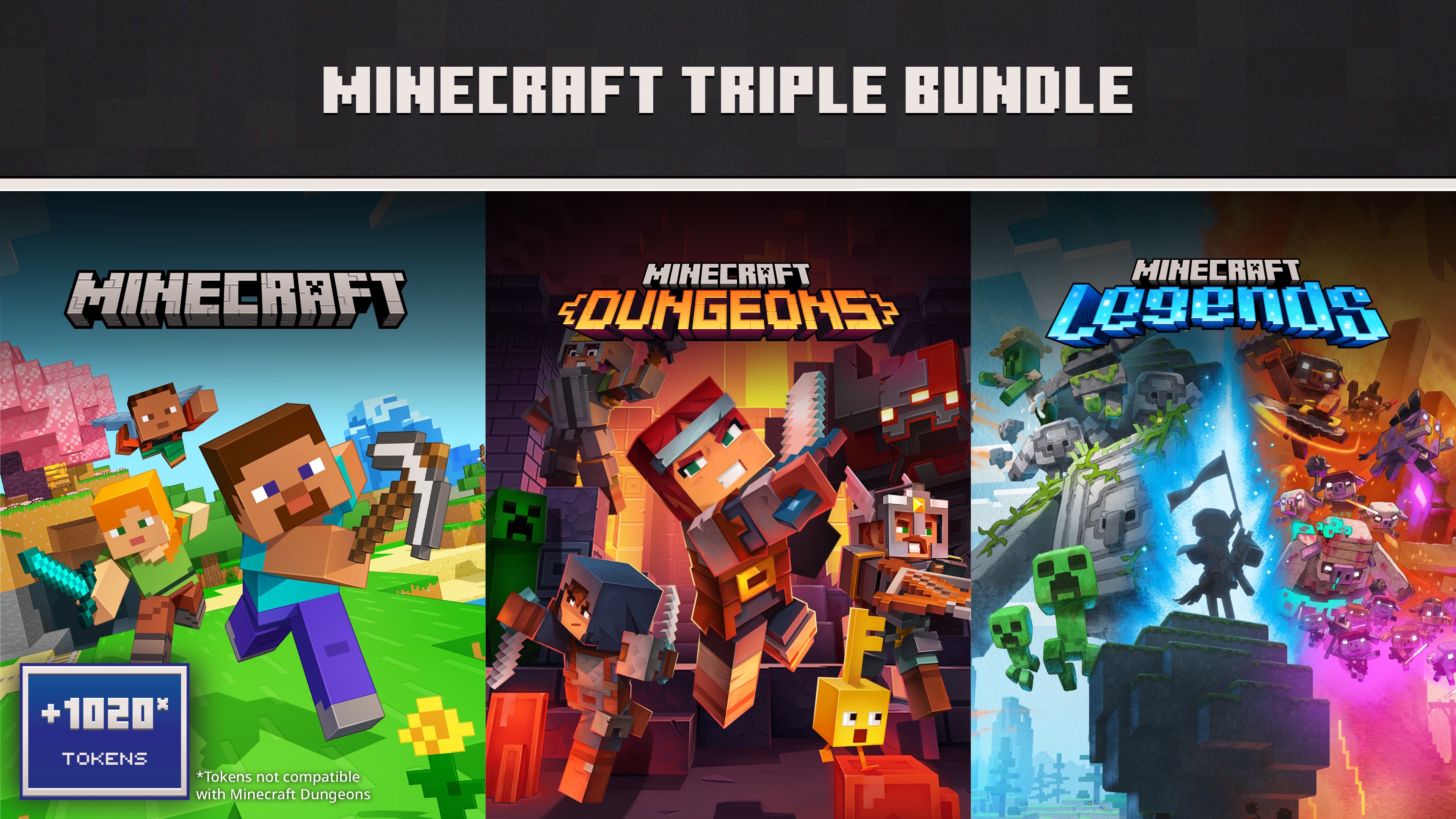 Minecraft Triple Bundle