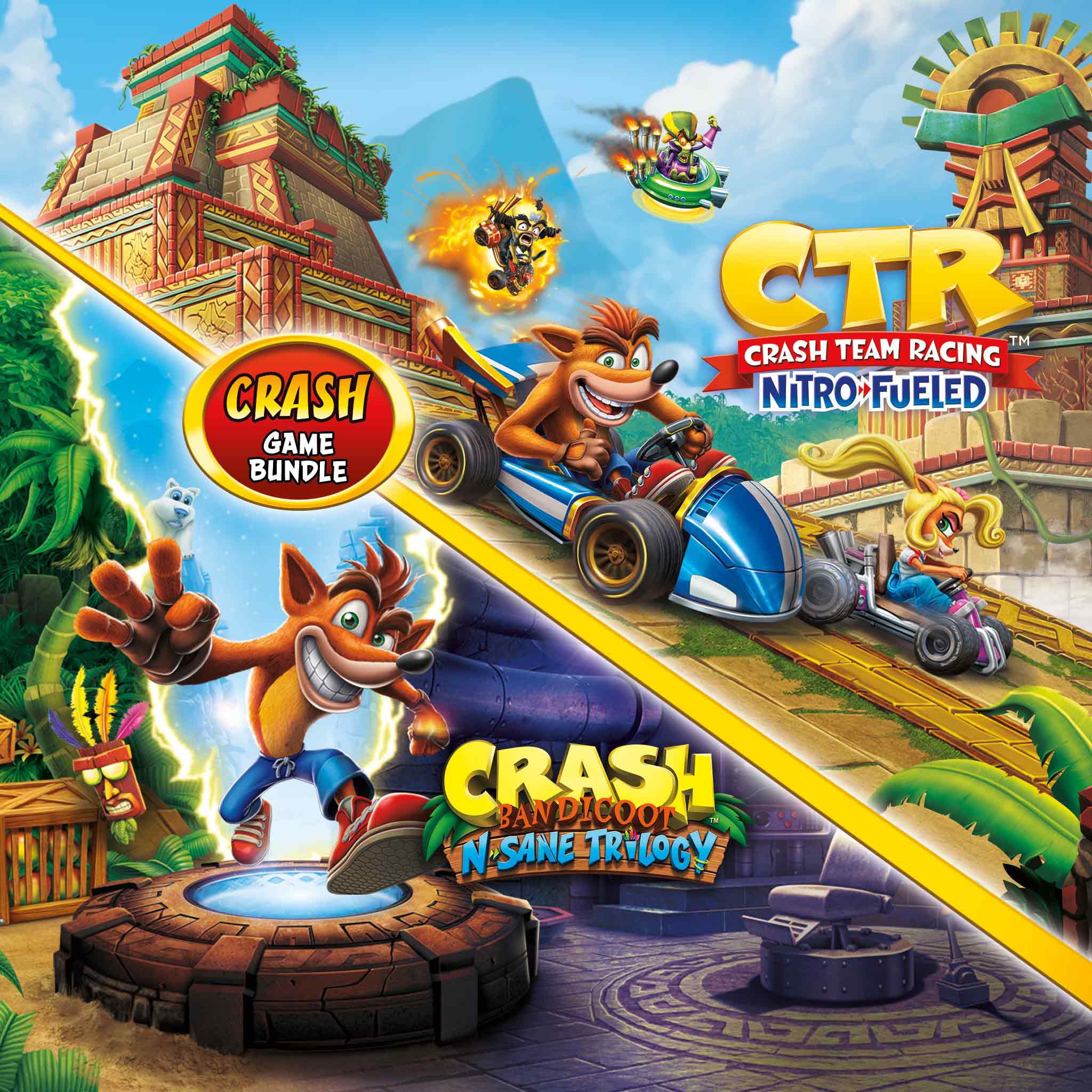 Pack Crash Bandicoot™ - N. Sane Trilogy + CTR Nitro-Fueled